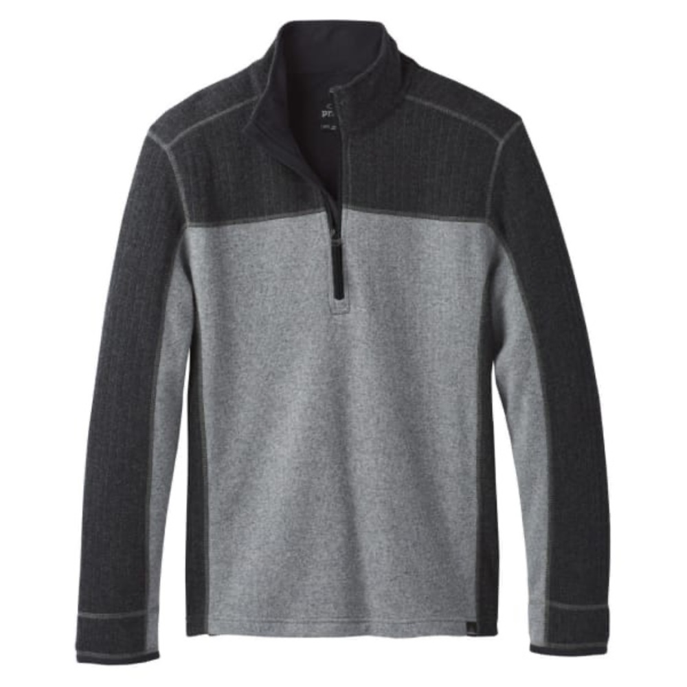 Prana Wentworth ¼ Zip Recycled Wool Blend Sweater Size XL